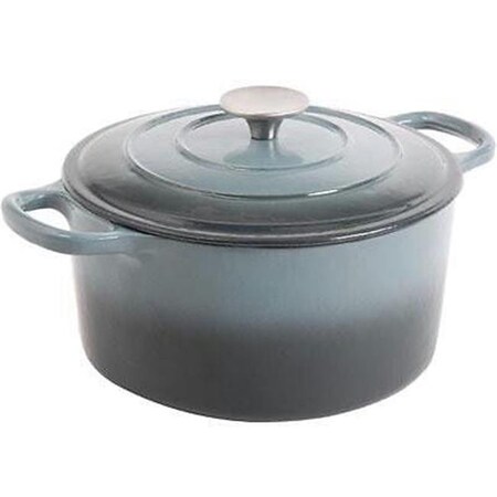 Gibson Gibson 69140.02 5 qt CrockPot Dutch Oven; Grey 69140.02